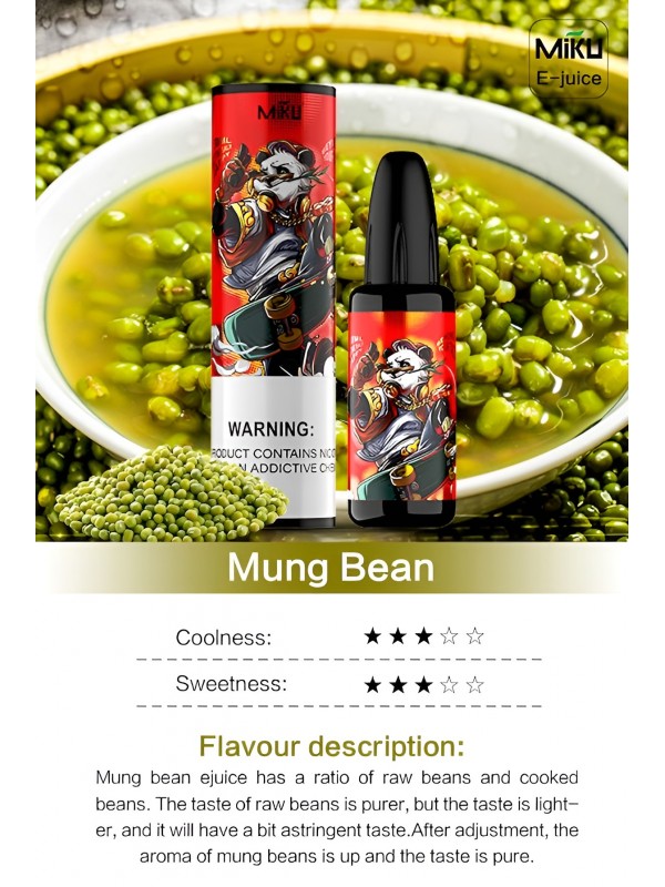 Miku Mung Bean E-juice #027