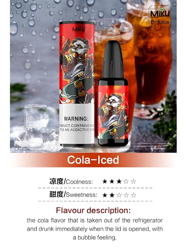 Miku Cola-iced E-juice #020