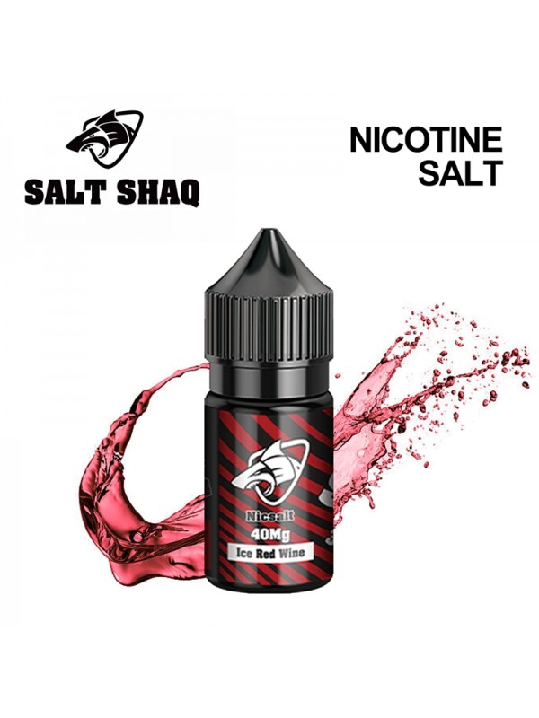 Shaq Nicotine Salt Serise E-liquid – Ice Red...
