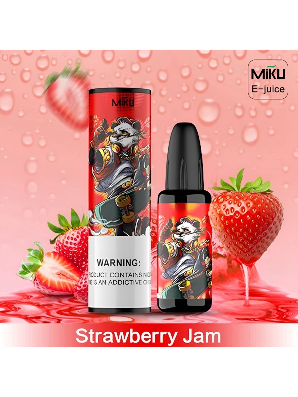 Miku Strawberry Jam E-juice #030