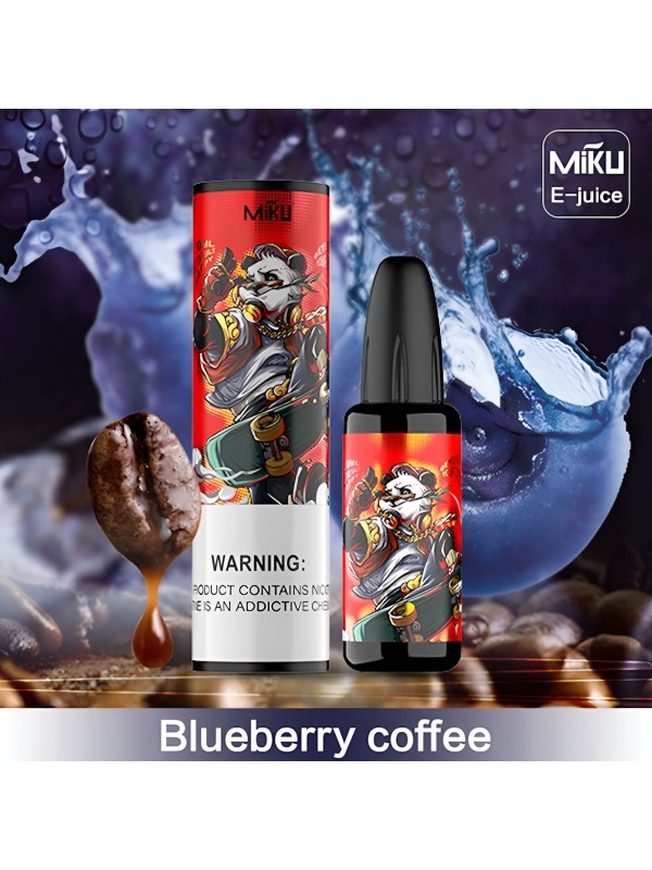 Miku Blueberry Coffee E-juice #018