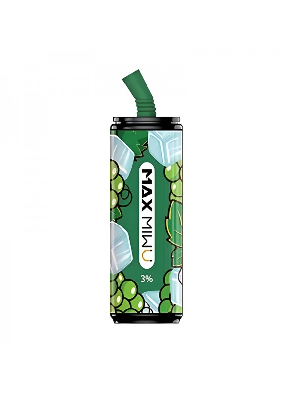 Max Miwu Coke Tin Disposable E-cigs 3600 Puffs – Juicy-green-grapes