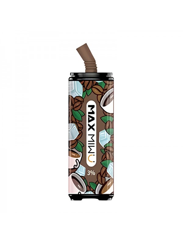 Max Miwu Coke Tin Disposable E-cigs 3600 Puffs – Raw-coconut-latte