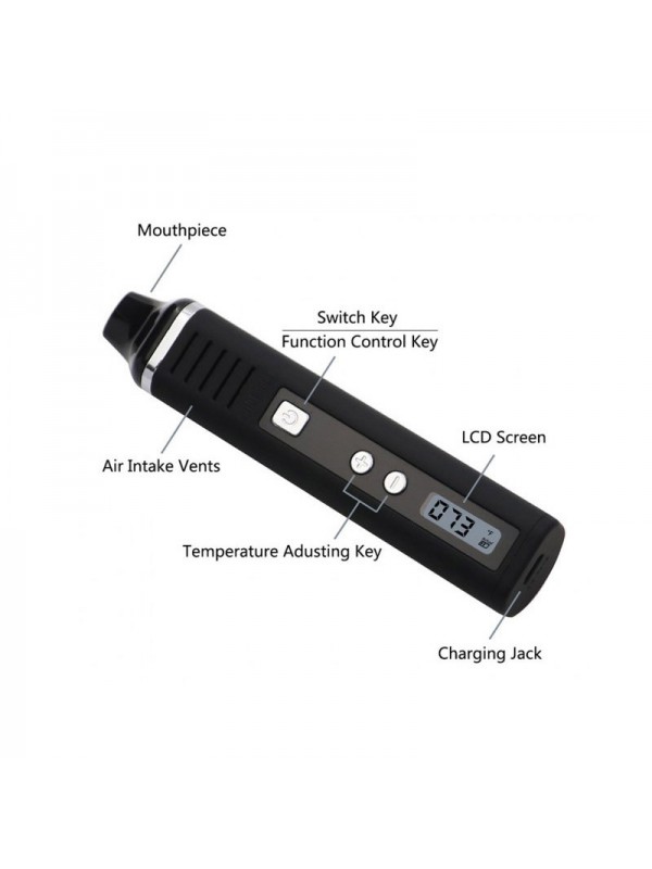 Hugo Vapor Pathfinder V2 Portable Dry Herb Vaporizer