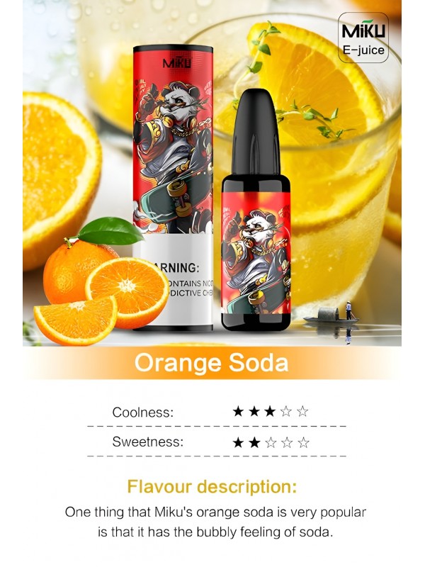 Miku Orange Soda E-juice #010