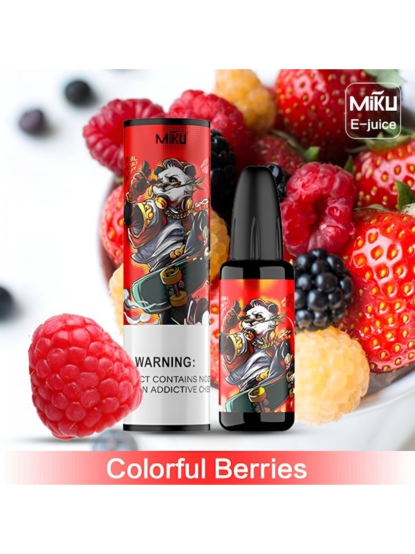 Miku Colorful Berries E-juice #021