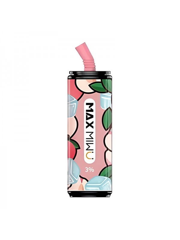 Max Miwu Coke Tin Disposable E-cigs 3600 Puffs – Peach-popsicle