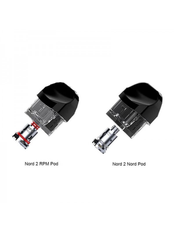 SMOK Nord 2 Replacement Empty Pod Cartridge(3pcs/pack) #010