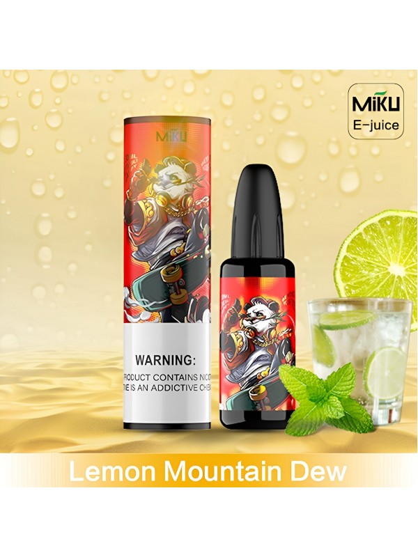 Miku Lemon Mountain Dew E-juice #025