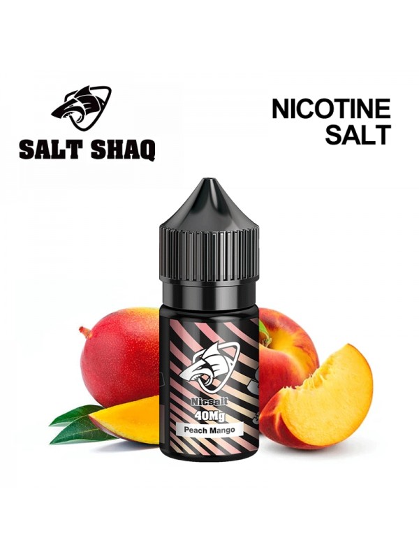 Shaq Nicotine Salt Serise E-liquid – Peach M...