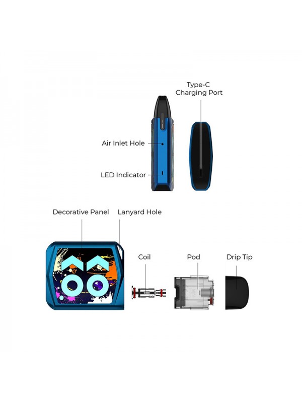 UWELL CALIBURN KOKO PRIME 15W POD SYSTEM #011