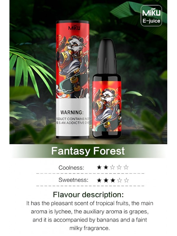 Miku Fantasy Forest Mix Flavour E-juice #002