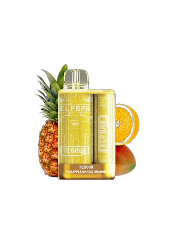 ELF BAR TE5000 Disposable Pineapple Mango Orange 5...