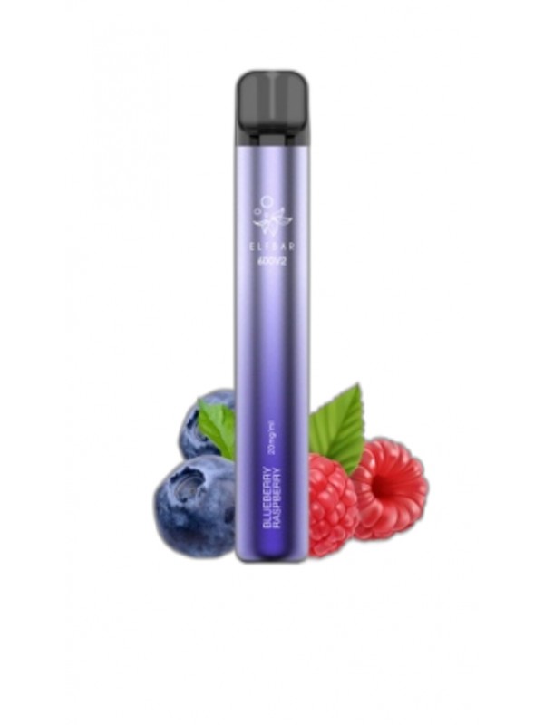 ELF BAR 600V2 Disposable Blueberry Raspberry 600 Puffs 550mAh