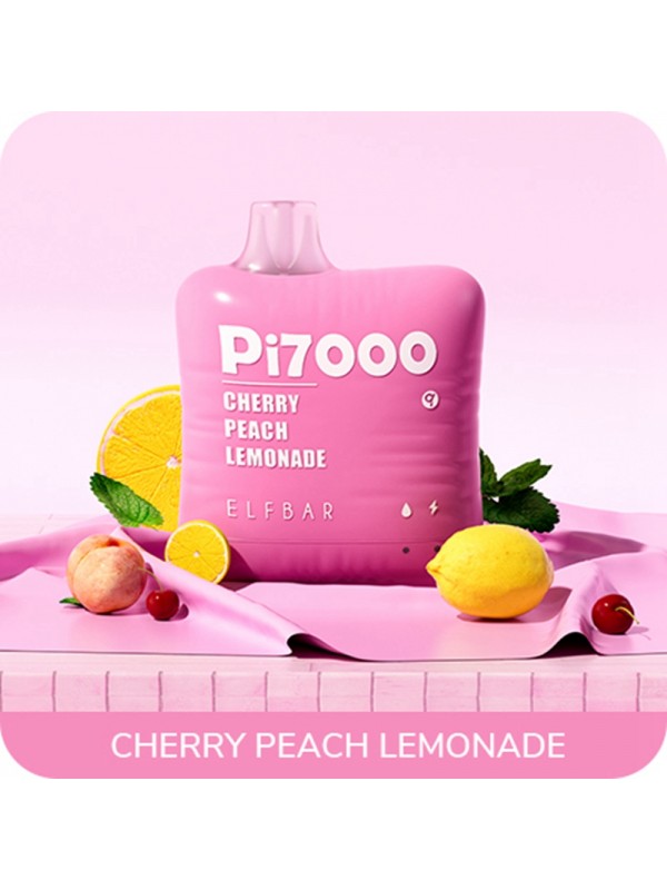 ELF BAR PI7000 Disposable Cherry Peach Lemonade 70...