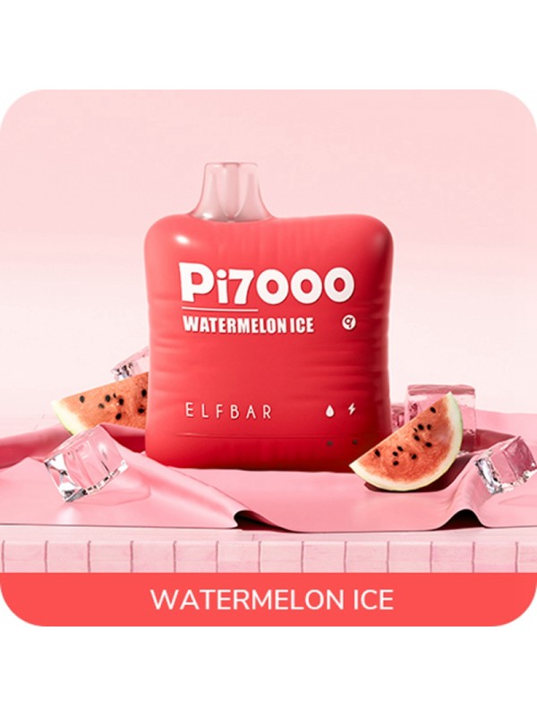 ELF BAR PI7000 Disposable 7000 Puffs Watermelon Ic...