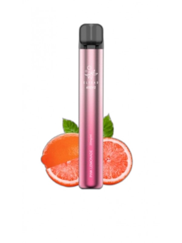 ELF BAR 600V2 Disposable 600 Puffs Pink Lemonade 5...