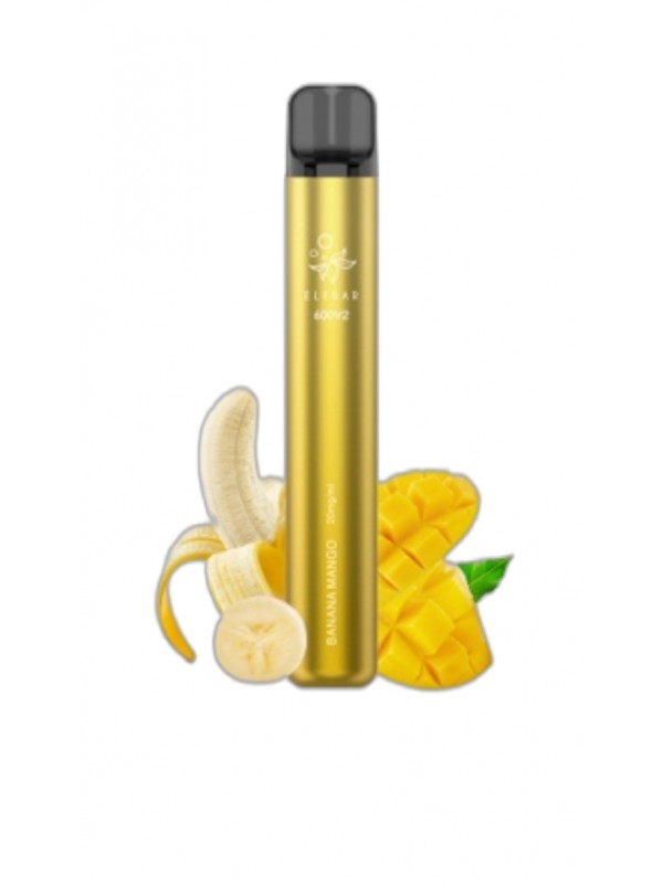 ELF BAR 600V2 Disposable 600 Puffs Banana Mango 550mAh