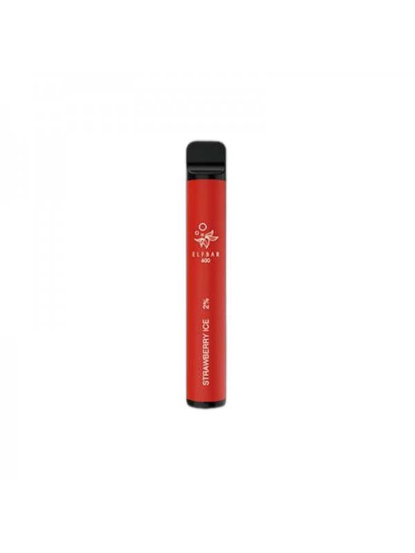 ELF BAR 600 Disposable Strawberry Ice 600 Puffs 550mAh