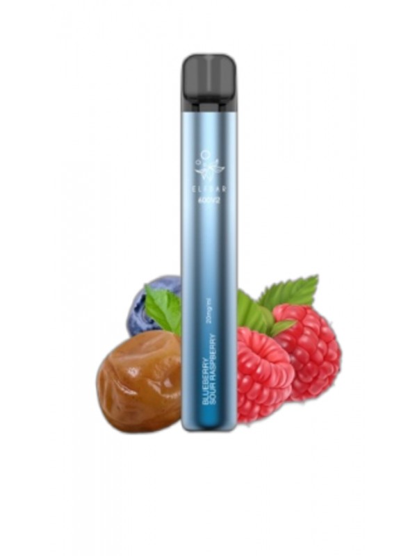 ELF BAR 600V2 Disposable 600 Puffs Blueberry Sour ...