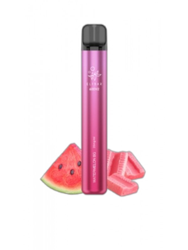 ELF BAR 600V2 Disposable Watermelon Bg 600 Puffs