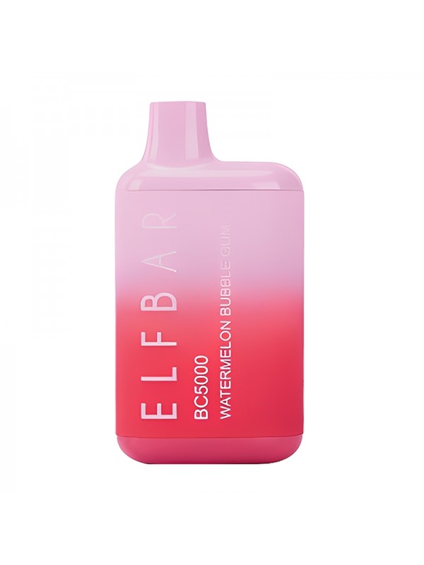 ELF BAR BC5000 Disposable Watermelon Bubblegum 500...