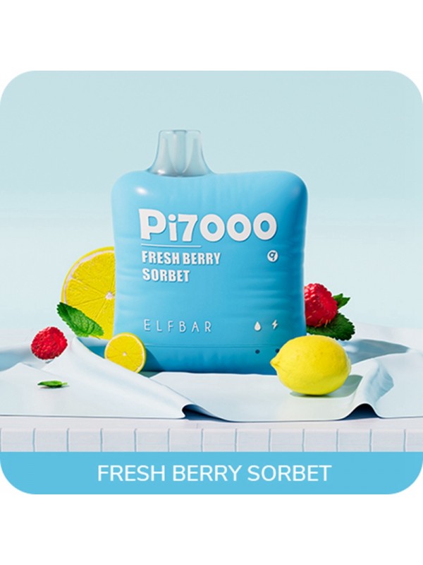 ELF BAR PI7000 Disposable Fresh Berry Sorbet 7000 ...