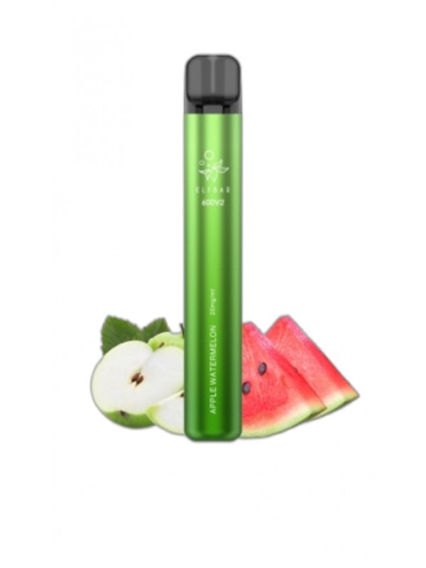 ELF BAR 600V2 Disposable 600 Puffs Apple Watermelon