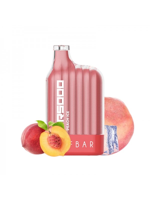 ELF BAR CR5000 Disposable 5000 Puffs Peach Ice 13m...