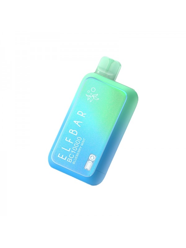 ELF BAR BC10000 Disposable Blueberry Mint 10000 Pu...