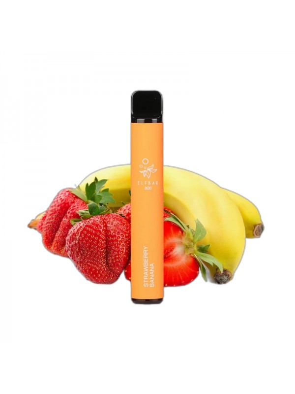 ELF BAR 800 Disposable 800 Puffs Strawberry Banana 550mAh