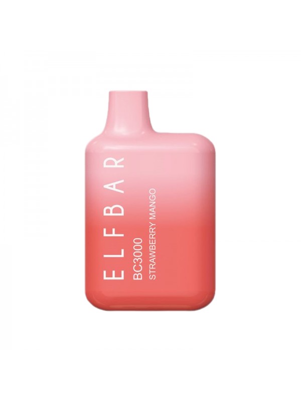 ELF BAR BC3000 Disposable Strawberry Mango 3000 Pu...